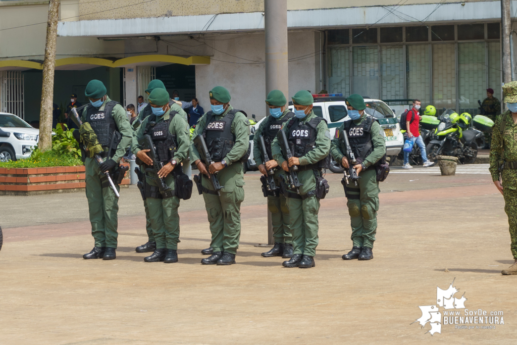 El Mindefensa anunció que 1.040 hombres de la Fuerza Pública garantizan seguridad territorial en los barrios de Buenaventura