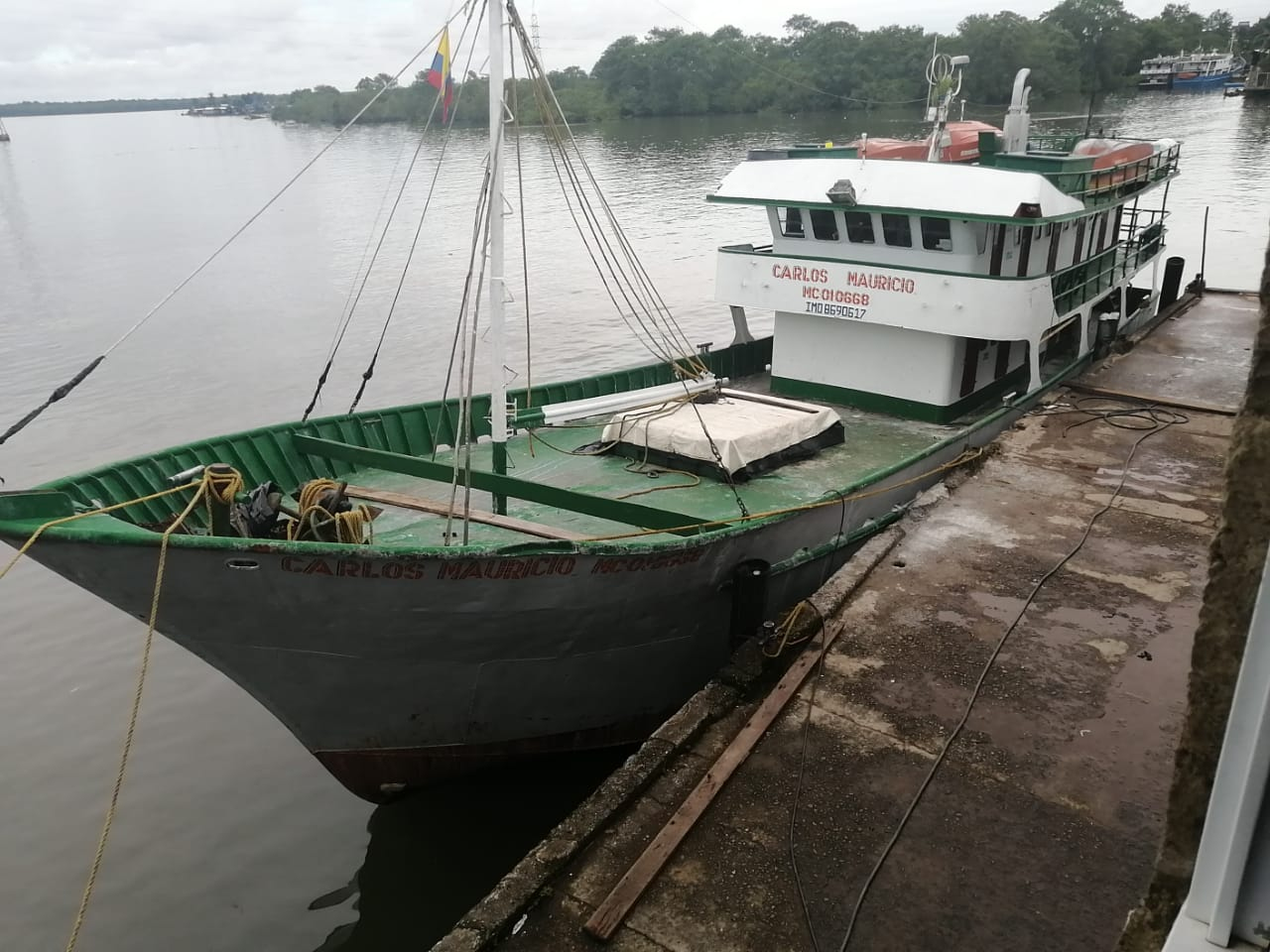 La flota de los barcos de cabotaje llevará alimentos a los pueblos de la costa pacifica 