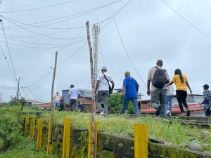 Las comunas 5 y 6 de Buenaventura recibieron emotivamente a Tv Yo durante el Puerta a Puerta del fin de semana