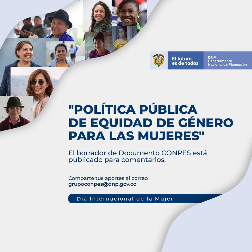 Gobierno conmemoró día de los derechos de las mujeres con nueva política para la equidad de género