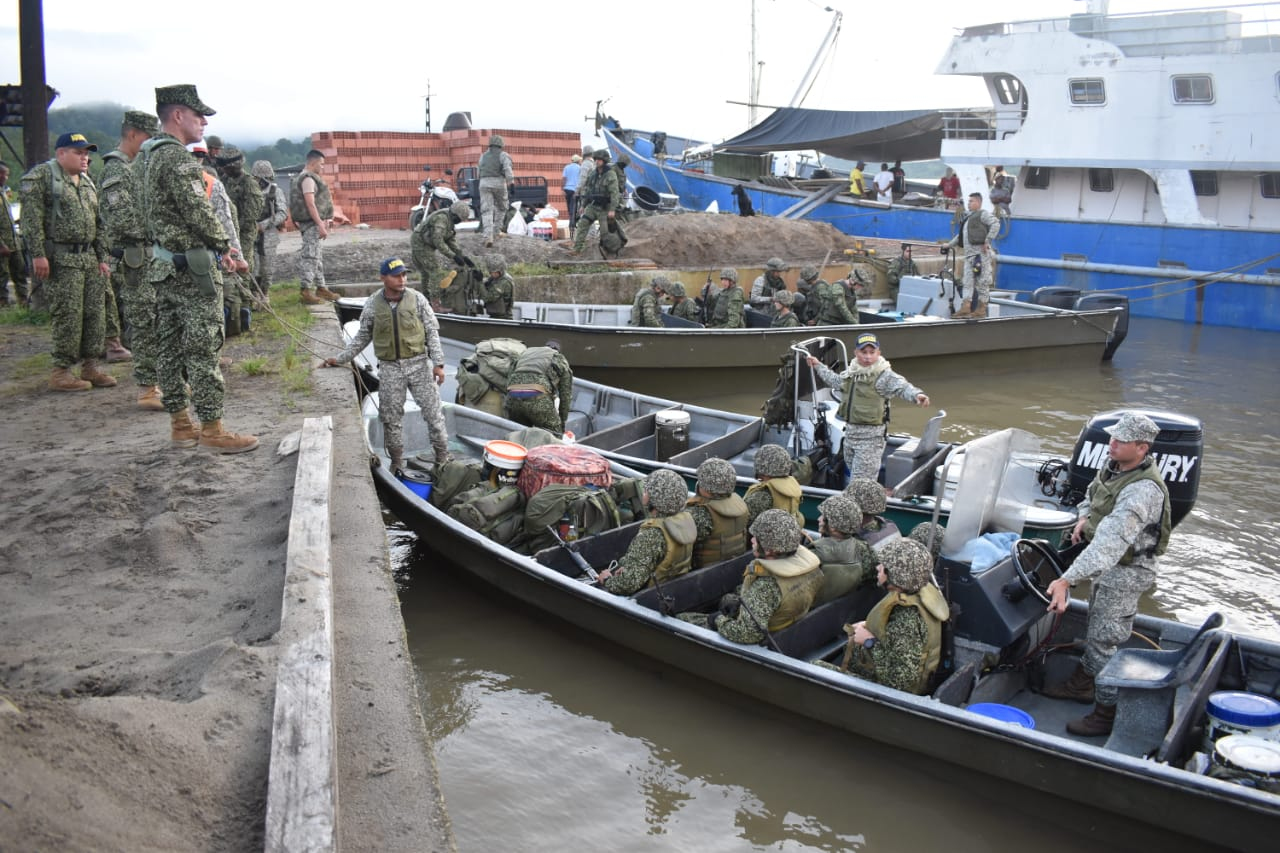 Más de 8.000 hombres desplegados en el área de responsabilidad de la Armada de Colombia para jornada electoral