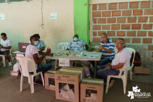 En Buenaventura la comunidad asistió a las urnas en completa normalidad