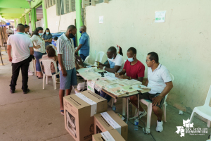 En Buenaventura la comunidad asistió a las urnas en completa normalidad