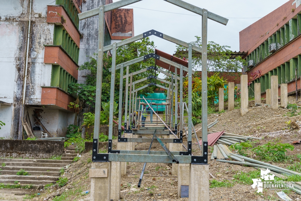 Mejoramientos en algunas instituciones educativas oficiales de Buenaventura fueron terminados y otros están en ejecución