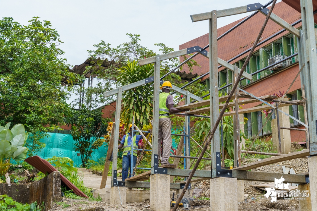 Mejoramientos en algunas instituciones educativas oficiales de Buenaventura fueron terminados y otros están en ejecución