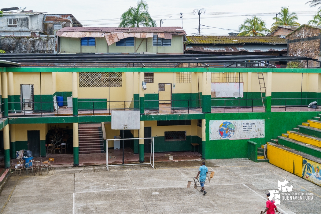 Mejoramientos en algunas instituciones educativas oficiales de Buenaventura fueron terminados y otros están en ejecución