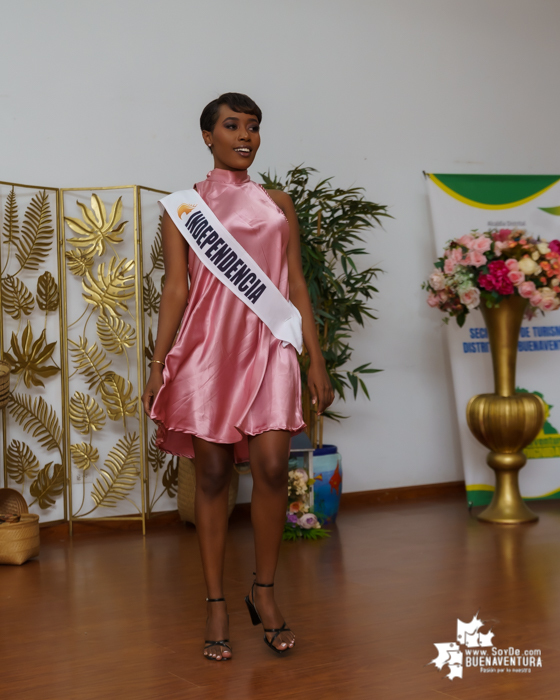 Lizeth Bedoya Cuero es la Reina Distrital de Turismo de Buenaventura 2022