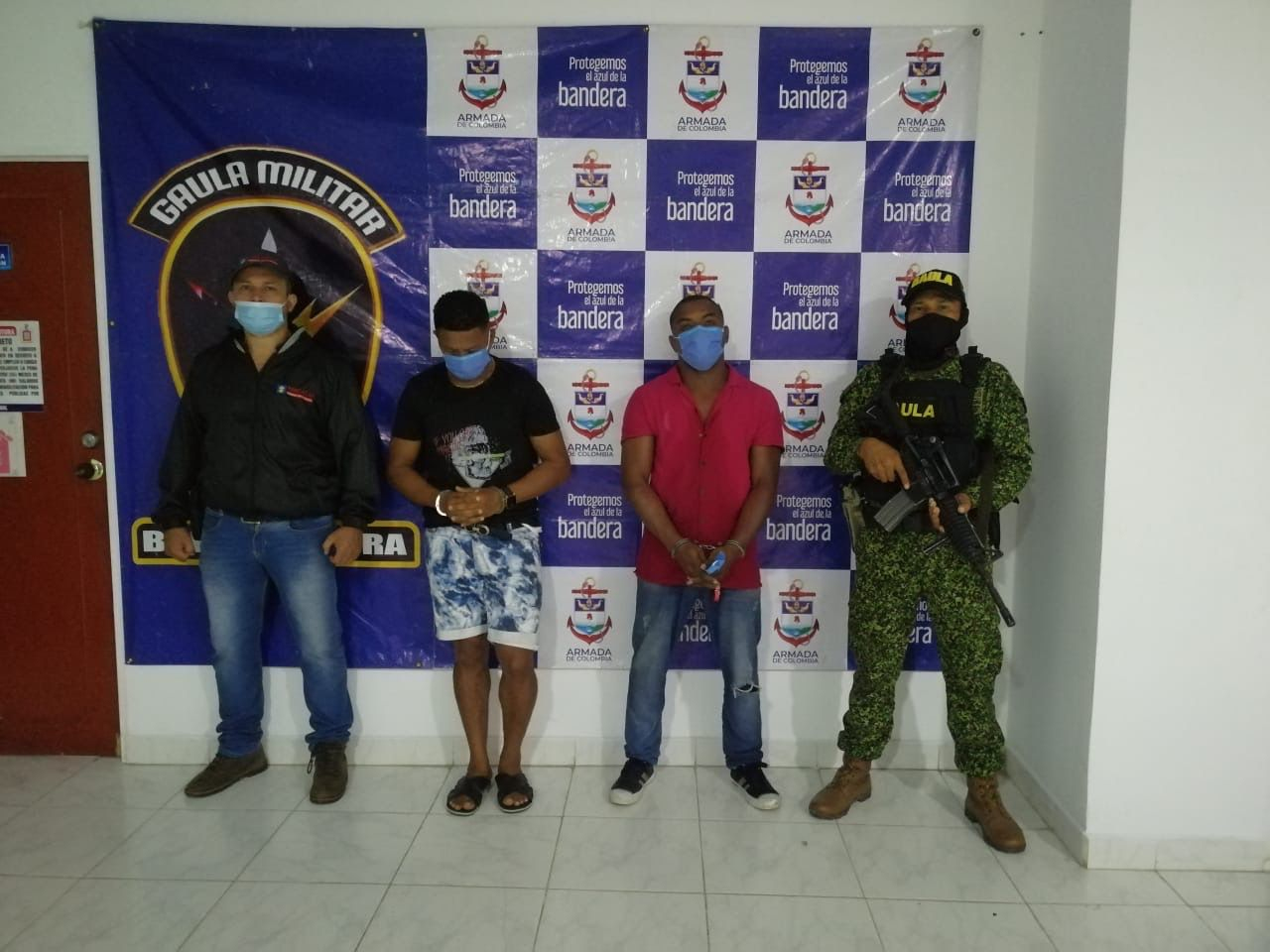 Capturados dos presuntos extorsionistas de la banda La Local en Buenaventura