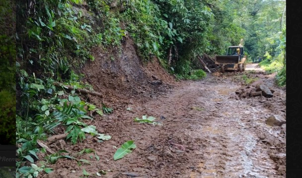 La Secretaría de Infraestructura mejora el acceso entre Aguaclara y La Chorrera en la carretera Simón Bolívar en Buenaventura 