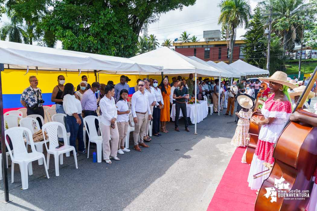 En Buenaventura se entregó el mural Reconocimiento, Memoria y Tradición