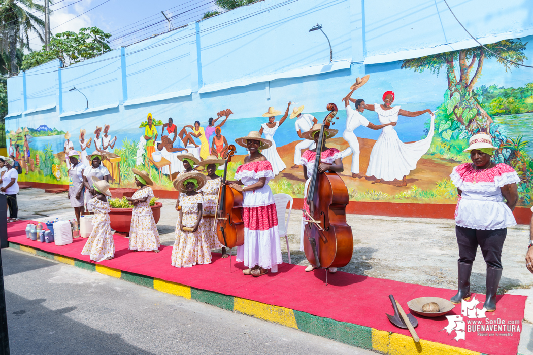 En Buenaventura se entregó el mural Reconocimiento, Memoria y Tradición