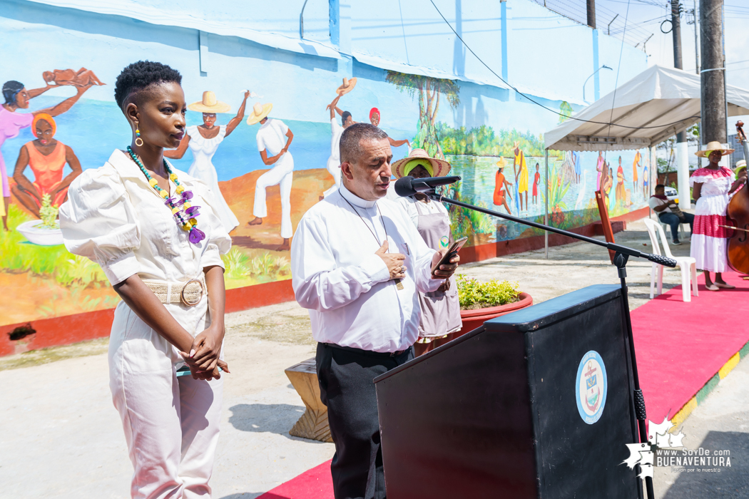 En Buenaventura se entregó el mural Reconocimiento, Memoria y Tradición