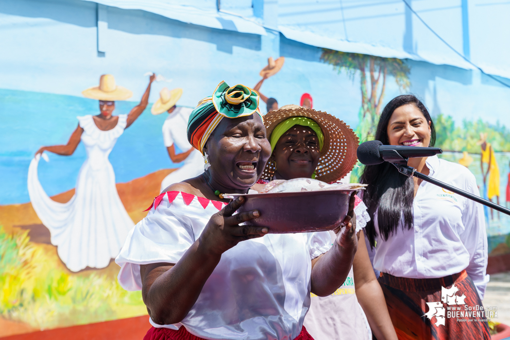 En Buenaventura se entregó el mural Reconocimiento, Memoria y Tradición