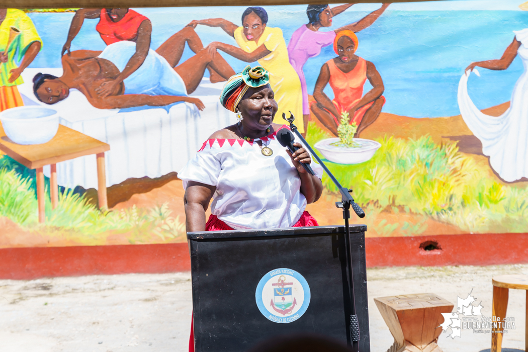 En Buenaventura se entregó el mural Reconocimiento, Memoria y Tradición