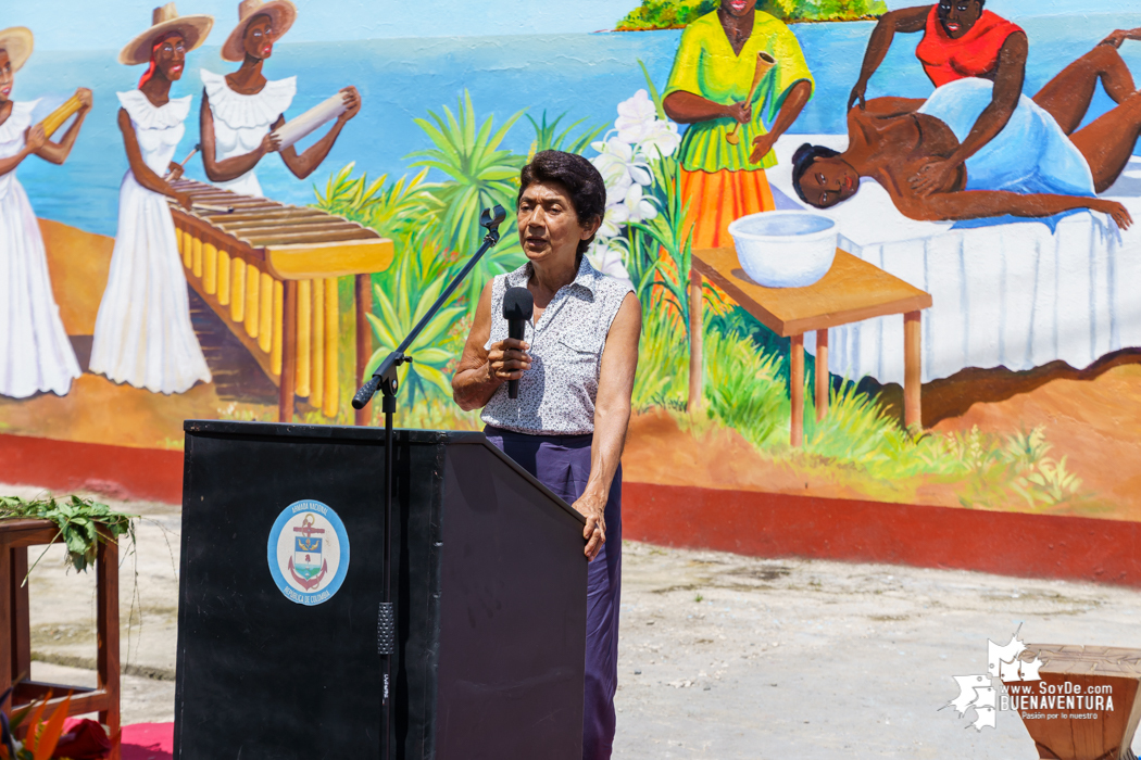 En Buenaventura se entregó el mural Reconocimiento, Memoria y Tradición