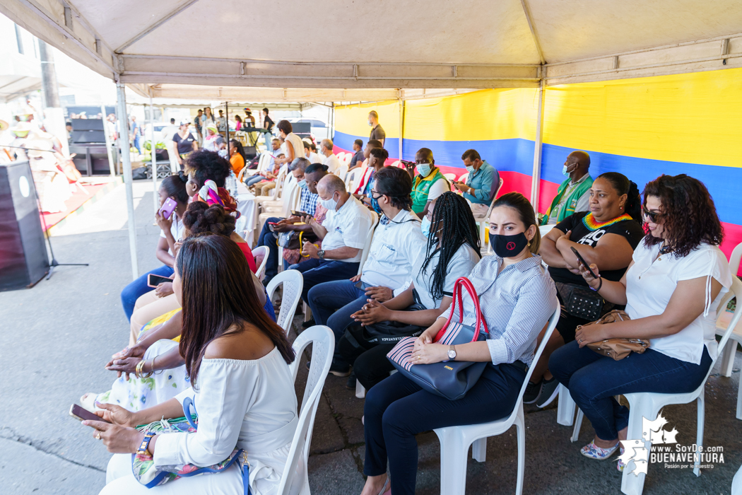 En Buenaventura se entregó el mural Reconocimiento, Memoria y Tradición