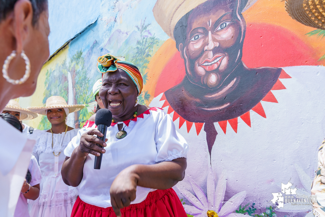 En Buenaventura se entregó el mural Reconocimiento, Memoria y Tradición