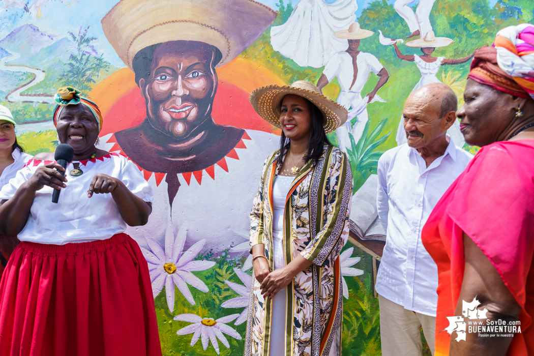 En Buenaventura se entregó el mural Reconocimiento, Memoria y Tradición