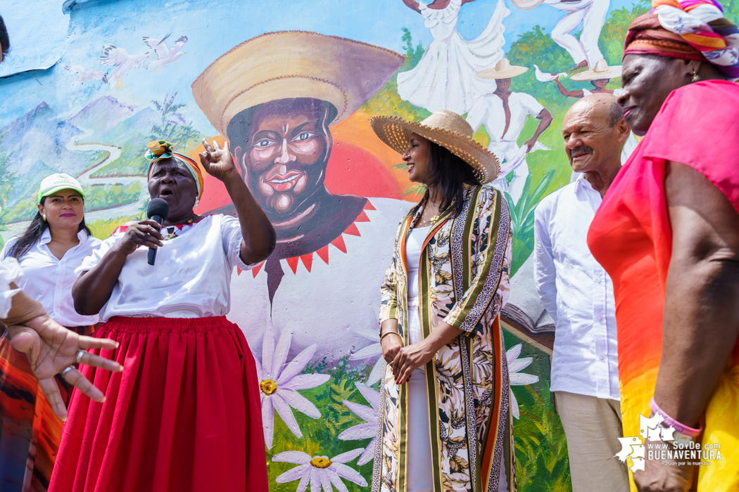 En Buenaventura se entregó el mural Reconocimiento, Memoria y Tradición