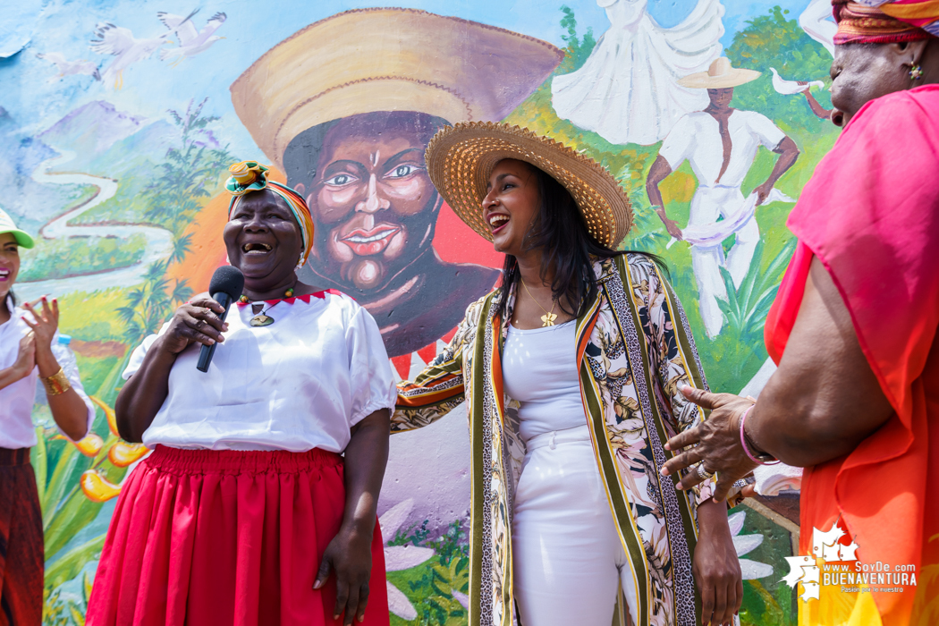 En Buenaventura se entregó el mural Reconocimiento, Memoria y Tradición