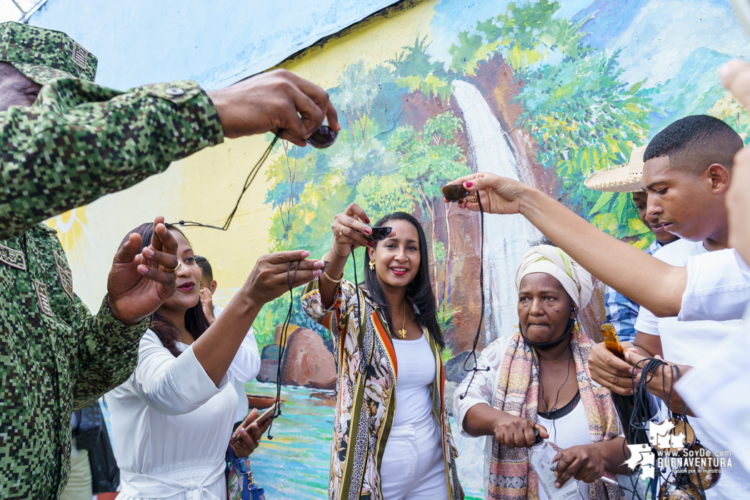 En Buenaventura se entregó el mural Reconocimiento, Memoria y Tradición