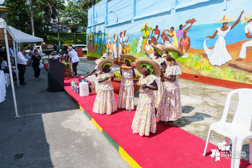 En Buenaventura se entregó el mural Reconocimiento, Memoria y Tradición