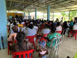 Durante el sexto ‘Concejo a la Calle’ se informó que el 25 de abril empezaría a prestar servicio a la comunidad de la cuenca del río naya, la lancha del Hospital San Agustín