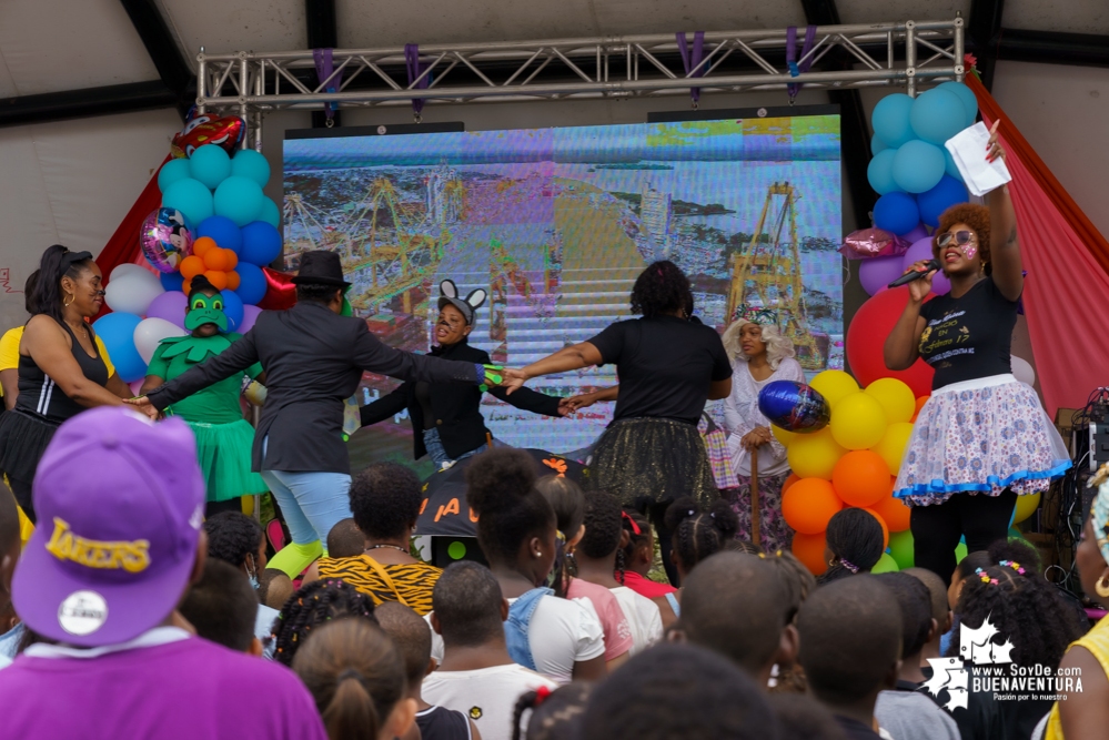 Fue todo un éxito la celebración del Día de la Niñez por parte de la Administración Distrital de Buenaventura