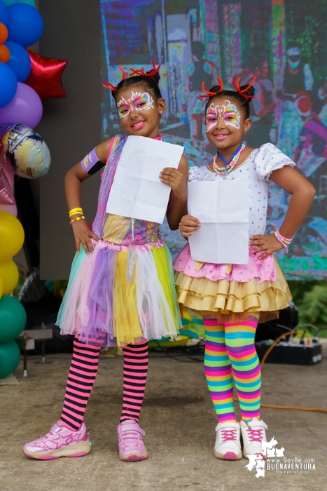 Fue todo un éxito la celebración del Día de la Niñez por parte de la Administración Distrital de Buenaventura