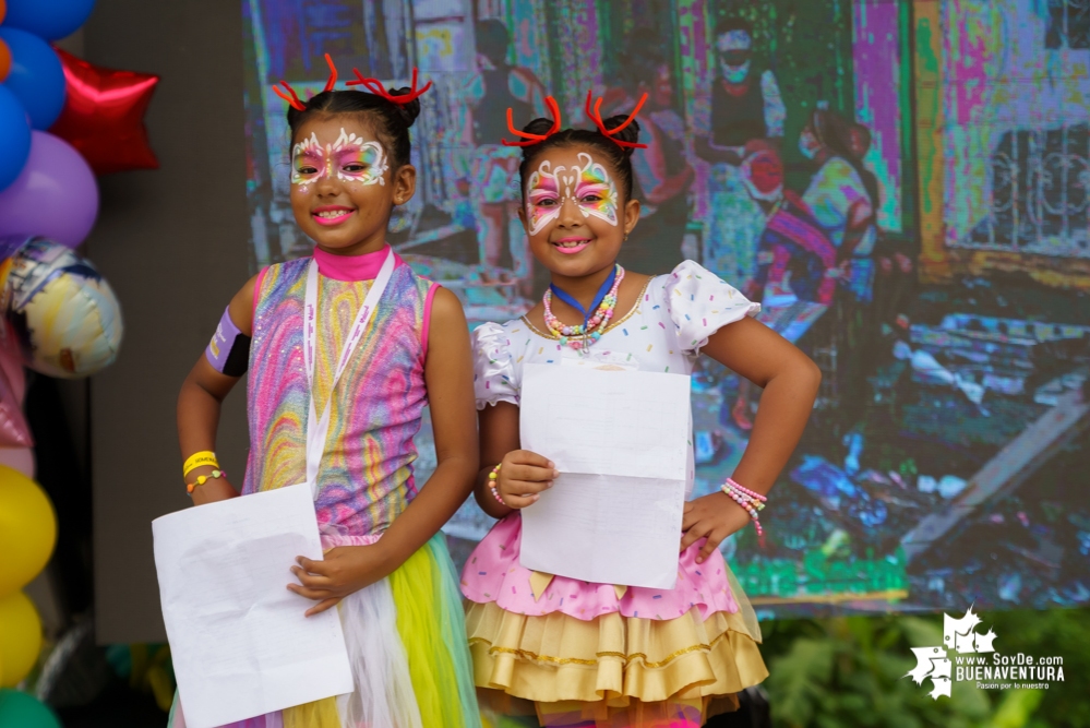 Fue todo un éxito la celebración del Día de la Niñez por parte de la Administración Distrital de Buenaventura