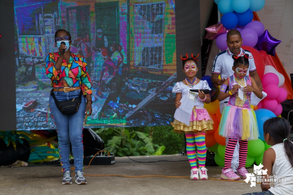 Fue todo un éxito la celebración del Día de la Niñez por parte de la Administración Distrital de Buenaventura