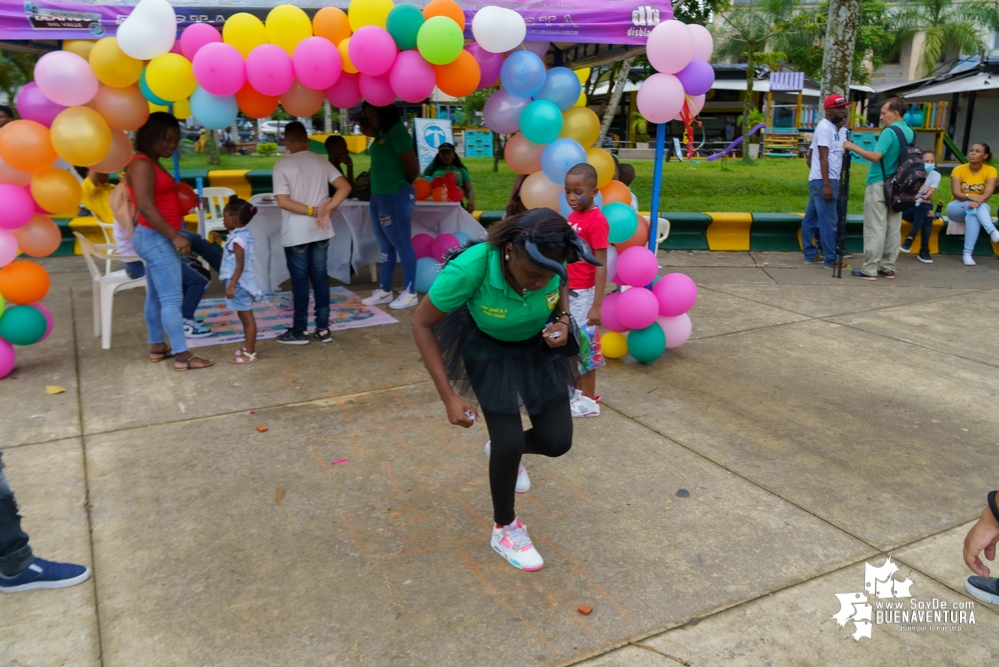 Fue todo un éxito la celebración del Día de la Niñez por parte de la Administración Distrital de Buenaventura