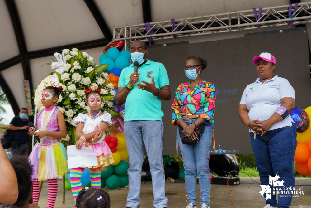 Fue todo un éxito la celebración del Día de la Niñez por parte de la Administración Distrital de Buenaventura