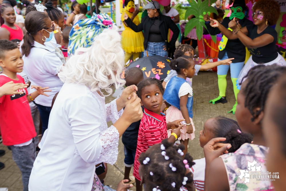 Fue todo un éxito la celebración del Día de la Niñez por parte de la Administración Distrital de Buenaventura