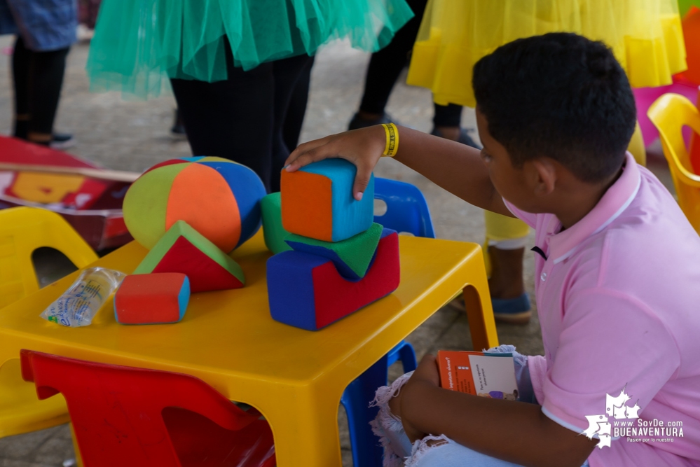 Fue todo un éxito la celebración del Día de la Niñez por parte de la Administración Distrital de Buenaventura