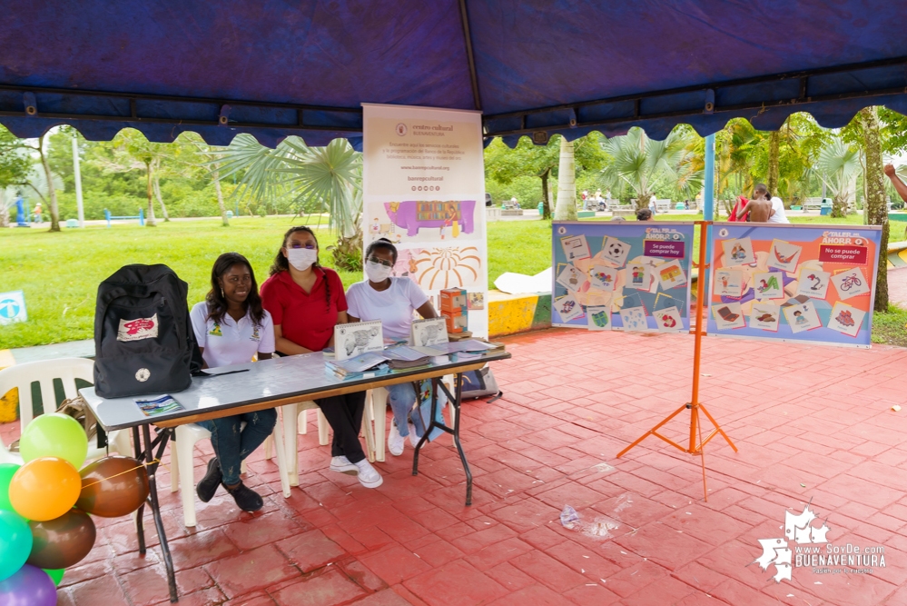 Fue todo un éxito la celebración del Día de la Niñez por parte de la Administración Distrital de Buenaventura