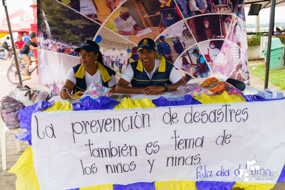 Fue todo un éxito la celebración del Día de la Niñez por parte de la Administración Distrital de Buenaventura