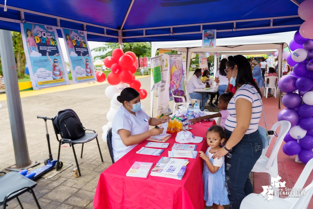 Fue todo un éxito la celebración del Día de la Niñez por parte de la Administración Distrital de Buenaventura