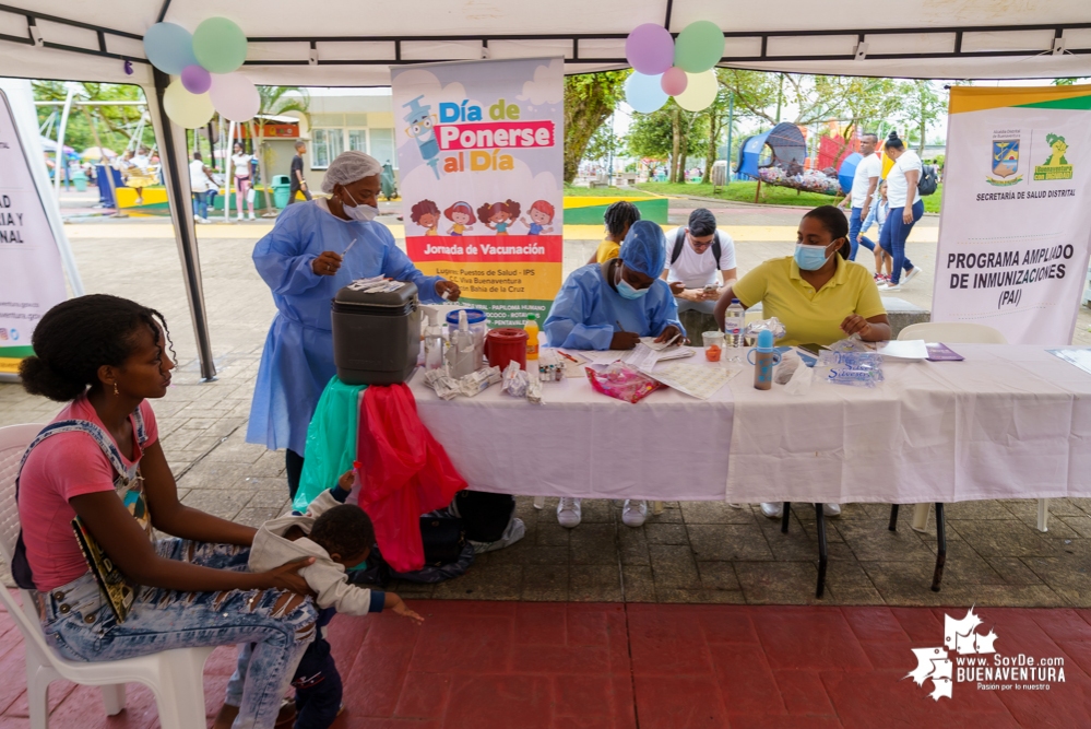 Fue todo un éxito la celebración del Día de la Niñez por parte de la Administración Distrital de Buenaventura