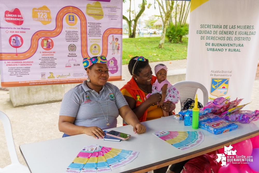 Fue todo un éxito la celebración del Día de la Niñez por parte de la Administración Distrital de Buenaventura