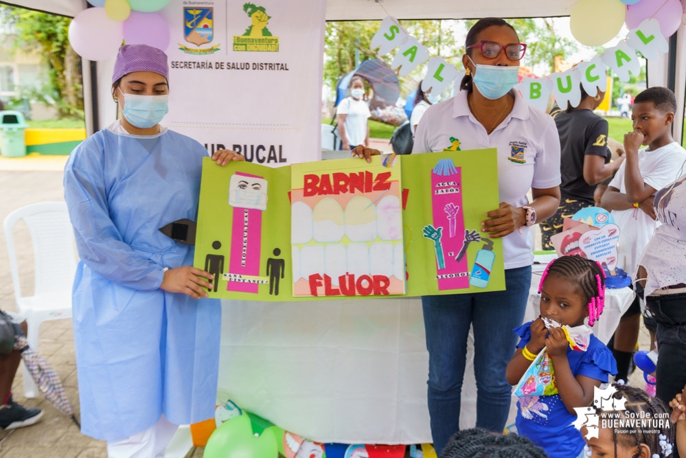 Fue todo un éxito la celebración del Día de la Niñez por parte de la Administración Distrital de Buenaventura