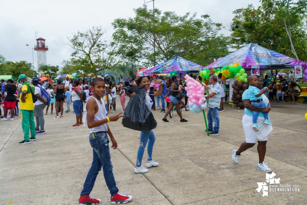 Fue todo un éxito la celebración del Día de la Niñez por parte de la Administración Distrital de Buenaventura