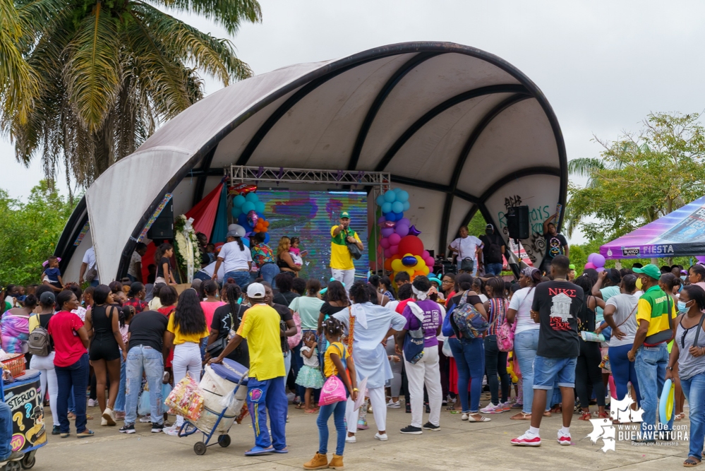 Fue todo un éxito la celebración del Día de la Niñez por parte de la Administración Distrital de Buenaventura