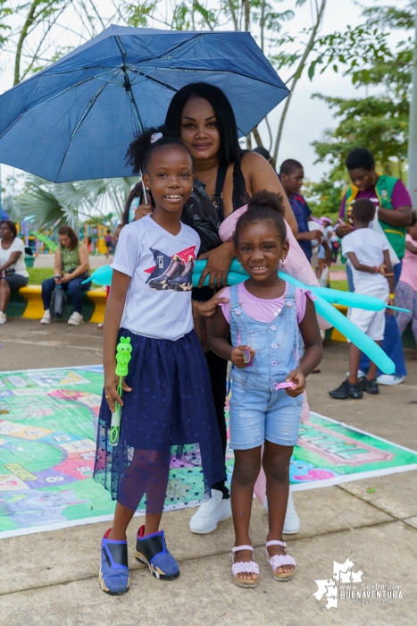 Fue todo un éxito la celebración del Día de la Niñez por parte de la Administración Distrital de Buenaventura