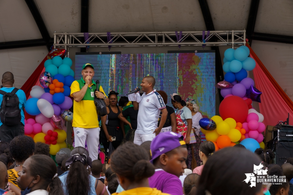 Fue todo un éxito la celebración del Día de la Niñez por parte de la Administración Distrital de Buenaventura