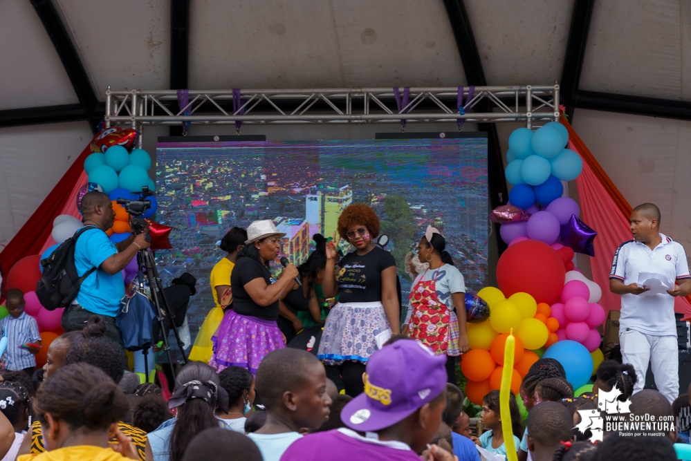 Fue todo un éxito la celebración del Día de la Niñez por parte de la Administración Distrital de Buenaventura