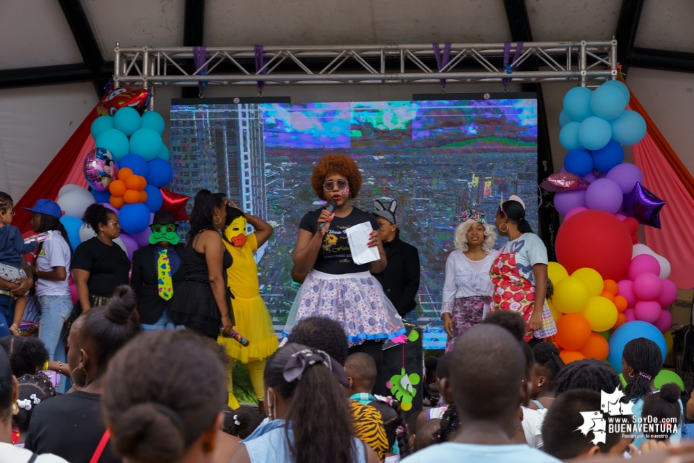 Fue todo un éxito la celebración del Día de la Niñez por parte de la Administración Distrital de Buenaventura