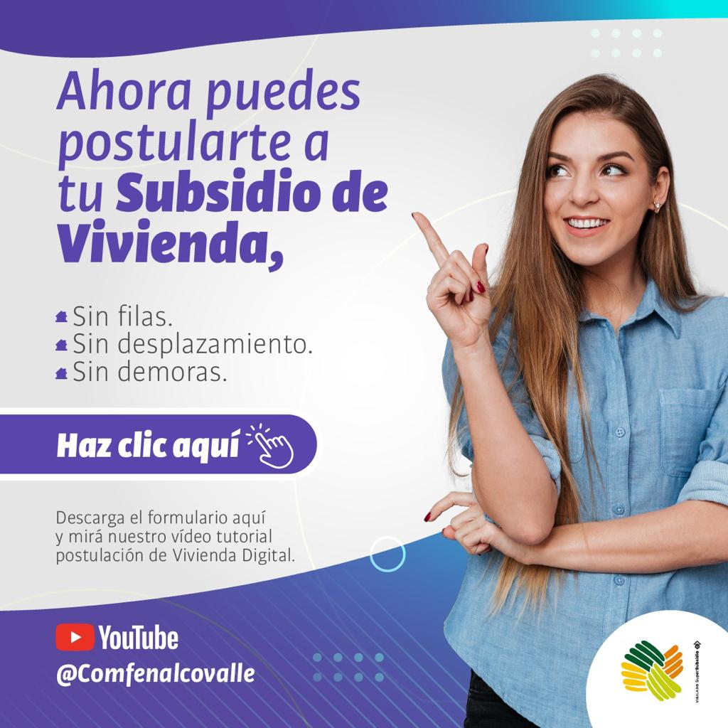 Ahora podrás postularte más fácil y rápido al Subsidio Familiar de Vivienda