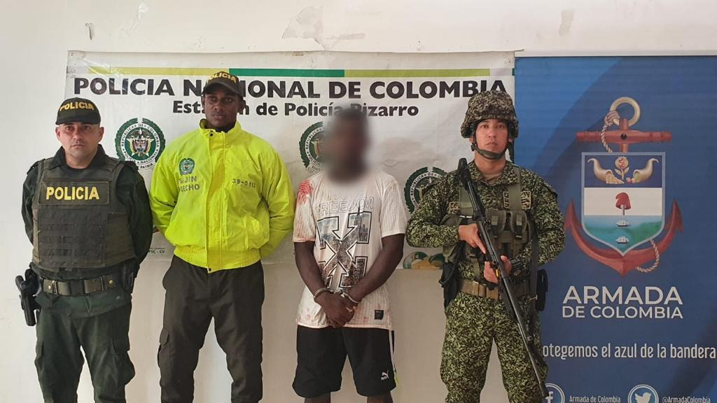 La Fuerza Pública capturó dos presuntos integrantes del Clan del Golfo en Chocó