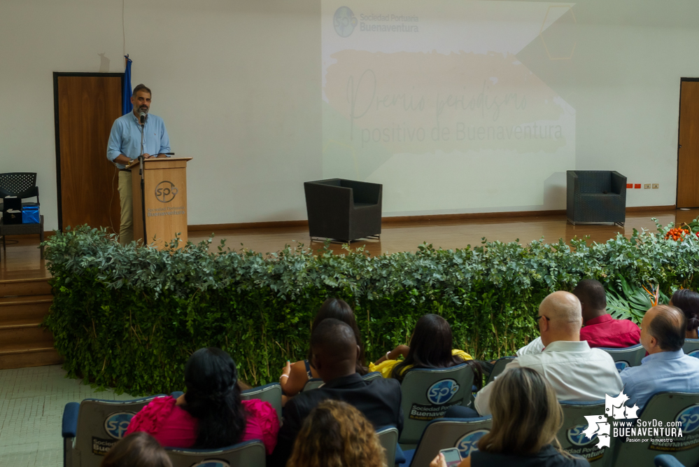 La Sociedad Portuaria Regional de Buenaventura presentó a los ganadores de la primera edición del Premio al Periodismo Positivo 